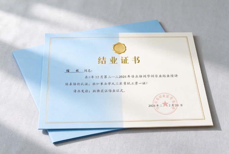 企业荣誉证书定制